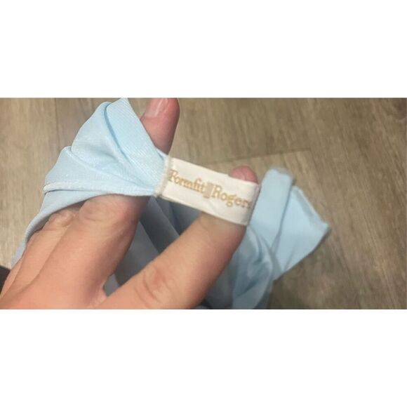 Formfit Rogers Medium Vintage Robe Light Blue - Picture 6 of 6